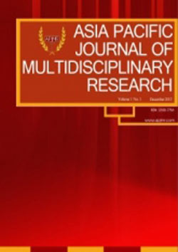 Asia Pacific Journal of Multidisciplinary Research  Kindcongress