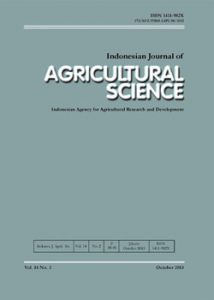 INDONESIAN JOURNAL OF AGRICULTURAL SCIENCE - Kindcongress