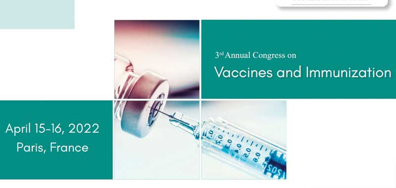 3rd Annual Congress on Vaccines and Immunization”