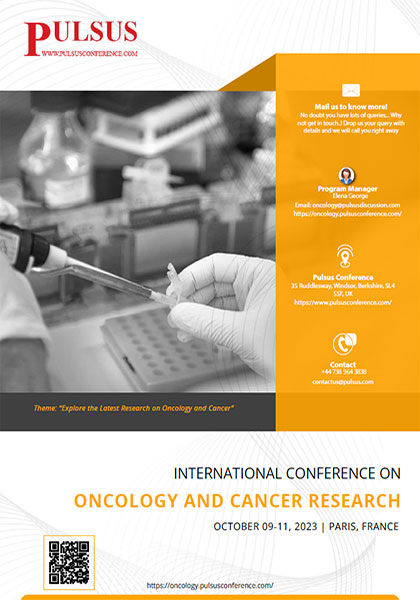 International-Conference-on-Oncology-and-Cancer-Research-(Oncology-2023)
