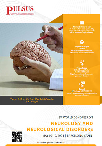 3rd World Congress On Neurology And Neurological Disorders Neurology   3rd World Congress On Neurology And Neurological Disorders Neurology Congress 2024 