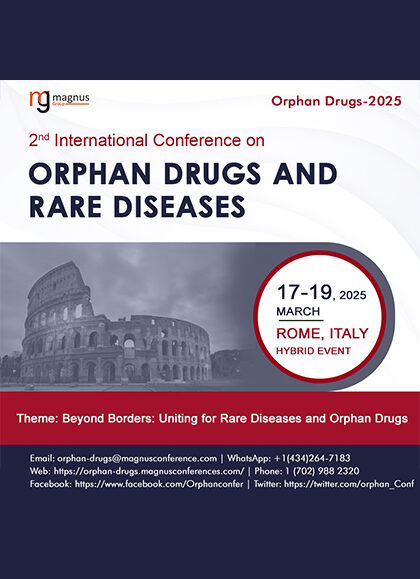 2nd-International-Conference-on-Orphan-Drugs-and-Rare-Diseases-(ORPHAN-DRUGS-2025)