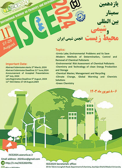 11st-International-Seminar-on-Chemistry-and-Environment-(ISCE2024)