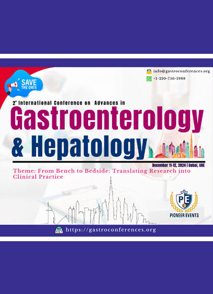 2nd-International-Conference-on-Advances-in-Gastroenterology-and-Hepatology-(Gastroenterology-2024)