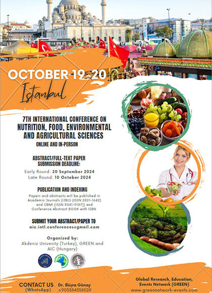 7th-International-Conference-on-Nutrition,-Food,-Environmental,-and-Agricultural-Sciences-(ICNFEAS24)