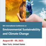 8th International Conference on Environmental Sustainability and Climate Change