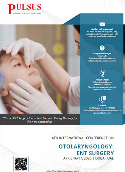 4th-International-Conference-on-Otolaryngology-ENT-Surgery-(ENT-Surgery-2025)