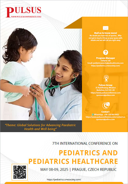 7th-International-Conference-on-Paediatrics-and-Paediatric-Healthcare-(Paediatric-2025)