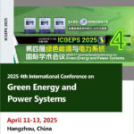 2025-4th-International-Conference-on-Green-Energy-and-Power-Systems-(ICGEPS-2025)