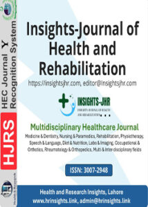 Insights-Journal of Health and Rehabilitation - Kindcongress