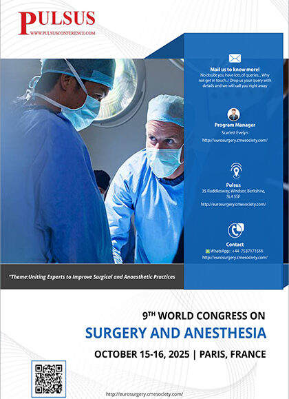 9th-World-Congress-on-Surgery-and-Anaesthesia-(Euro-Surgery-2025)