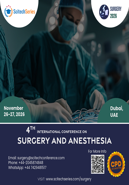 4th International Conference on Surgery and Anesthesia (Surgery 2026)