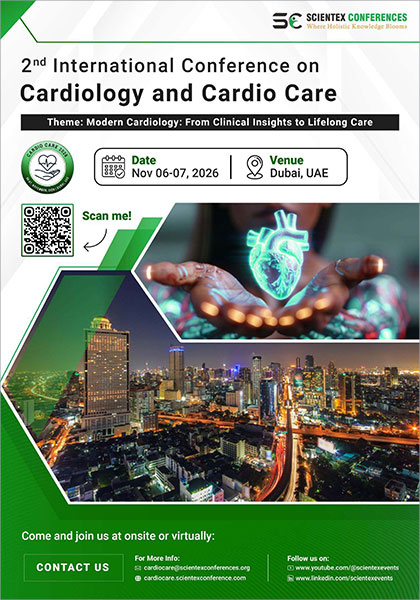 2nd International Conference on Cardiology and Cardio Care 2026