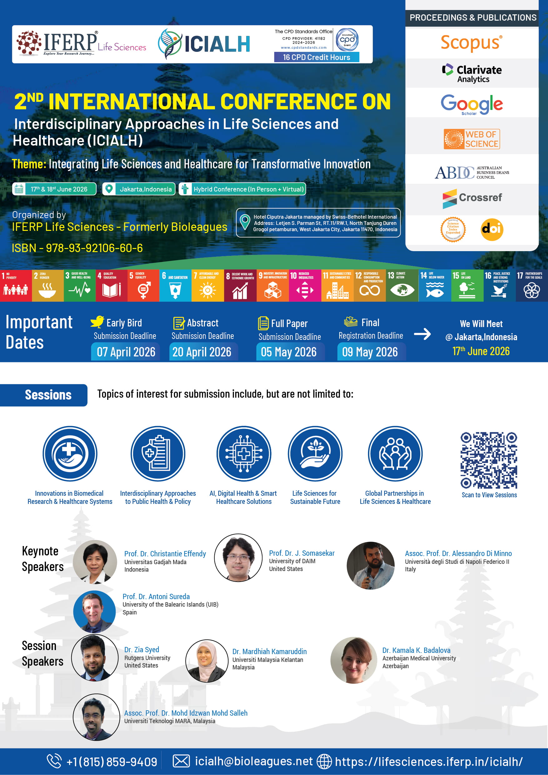 2nd International Conference on Interdisciplinary Approaches in Life ...