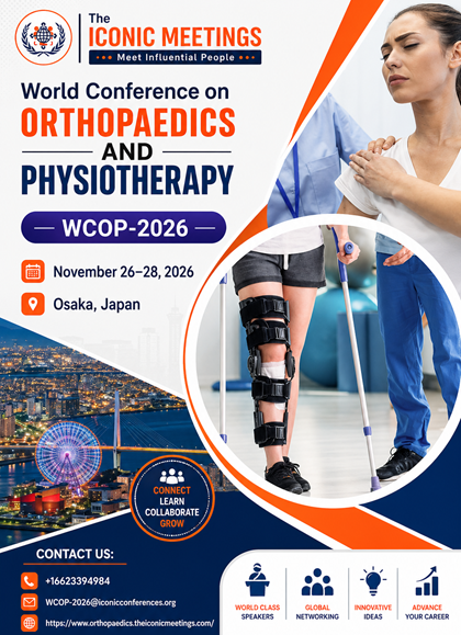 World Conference on Orthopaedics and Physiotherapy (WCOP-2026)