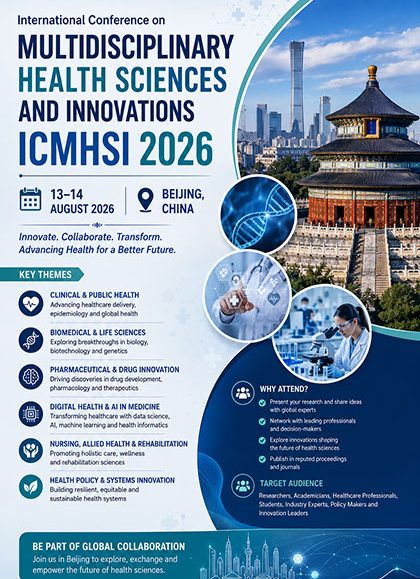 International-Conference-on-Multidisciplinary-Health-Sciences-and-Innovations-(ICMHSI-2026)