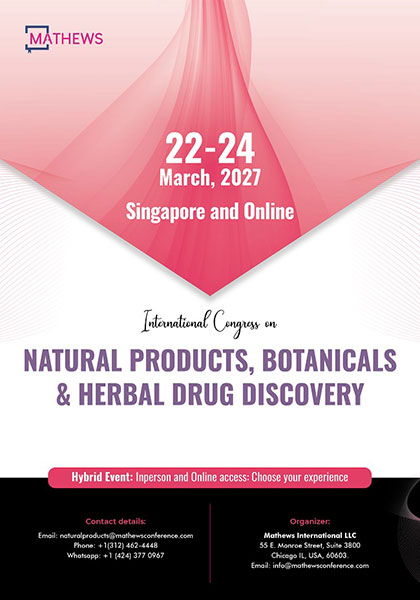 International-Congress-on-Natural-Products,-Botanicals-&-Herbal-Drug-Discovery-(NP-Discovery-2027)