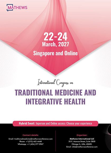 World-Congress-on-Traditional-Medicine-and-Integrative-Health-(TradMed-Asia-2027)