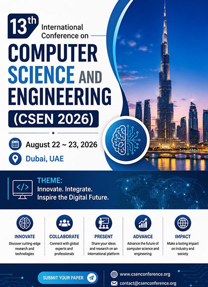 13th-International-Conference-on-Computer-Science-and-Engineering-(CSEN-2026)