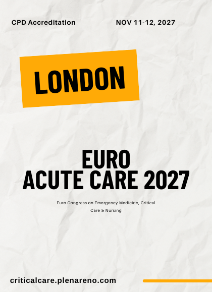 Euro Congress on Emergency Medicine, Critical Care and Nursing (Euro Acute Care 2027)