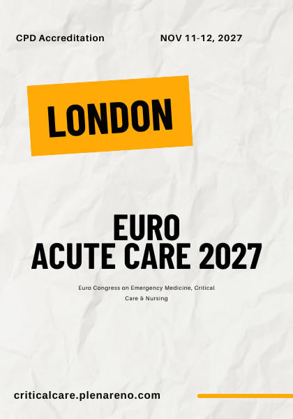 Euro Congress on Emergency Medicine, Critical Care and Nursing (Euro Acute Care 2027)
