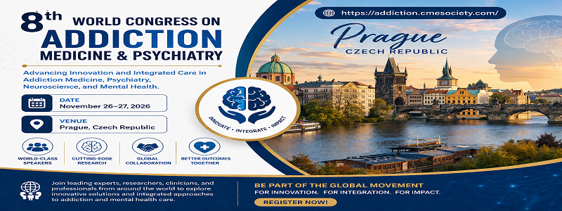 8th World Congress on Addiction Medicine and Psychiatry (Addiction 2026)