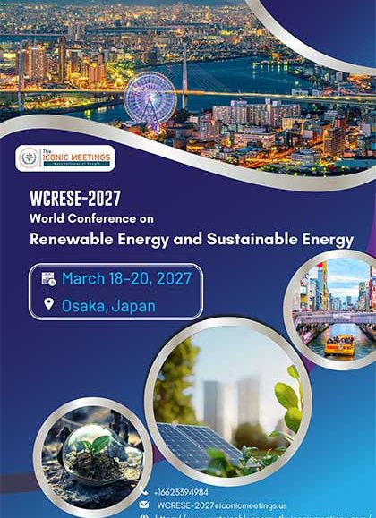 World-Conference-on-Renewable-Energy-and-Sustainable-Energy-(WCRESE-2027)