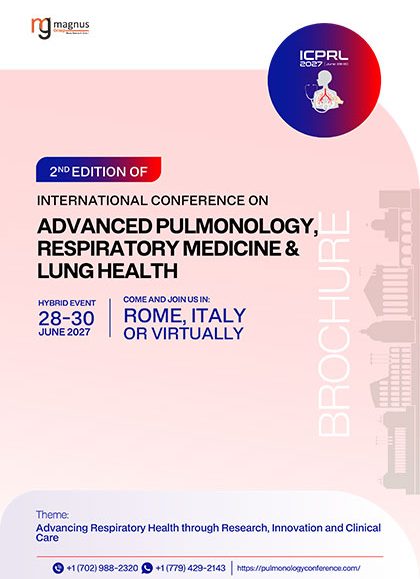 2nd-Edition-of-International-Conference-on-Advanced-Pulmonology,-Respiratory-Medicine-&-Lung-Health-(ICPRL-2027)