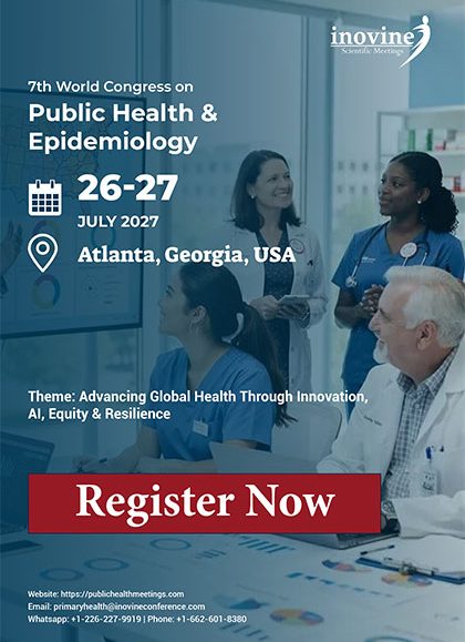 7th World Congress on Public Health & Epidemiology (WCPHE 2027)
