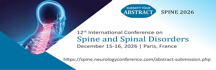 12th International Conference on Spine and Spinal Disorders 2026