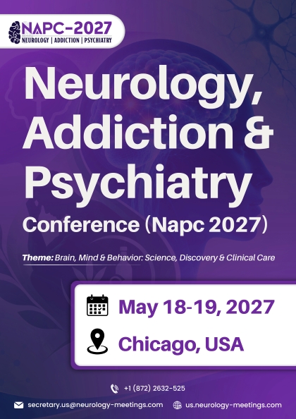 Neurology, Addiction & Psychiatry Conference USA (NAPC 2027)
