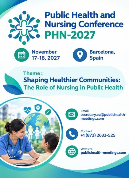 Public Health & Nursing Conference (PHN-2027)
