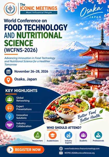 World Conference on Food Technology and Nutritional Science (WCFNS-2026)