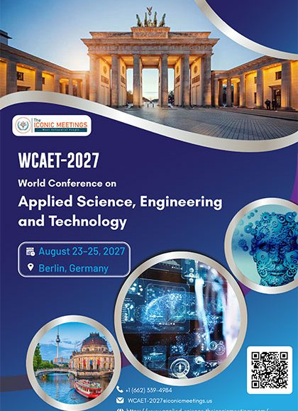 World-conference-on-Applied-Science,-Engineering-and-Technology-(WCAET-2027)