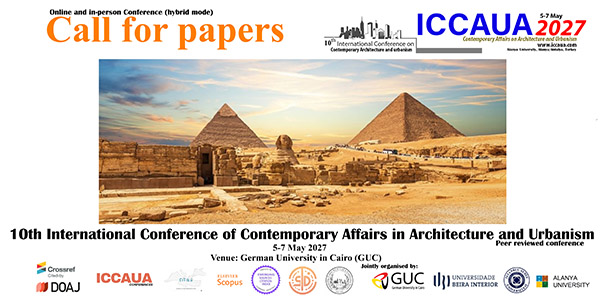 10th International Conference of Contemporary Affairs in Architecture and Urbanism (ICCAUA2027-Egypt)
