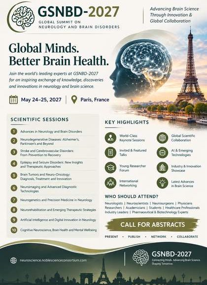 Global Summit on Neurology and Brain Disorders (GSNBD-2027)