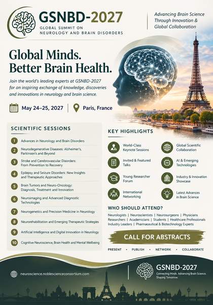 Global Summit on Neurology and Brain Disorders (GSNBD-2027)