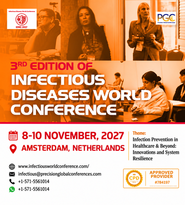 3rd Edition of the Infectious Diseases World Conference (IDWC 2027)