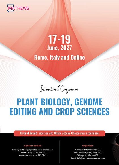 International-Congress-on-Plant-Biology,-Genome-Editing-and-Crop-Sciences-(PBGC-2027)
