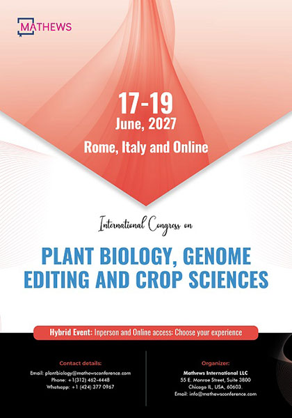 International-Congress-on-Plant-Biology,-Genome-Editing-and-Crop-Sciences-(PBGC-2027)