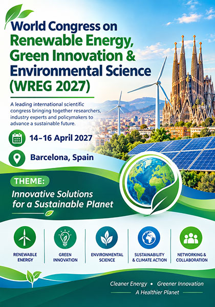 World-Congress-on-Renewable-Energy,-Green-Innovation-&-Environmental-Science-(WREG-2027)