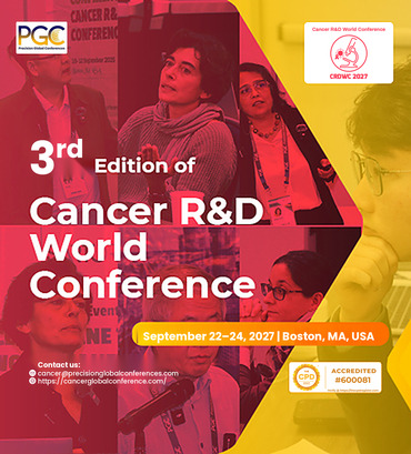 3rd Edition of the Cancer R&D World Conference (CRDWC 2027)